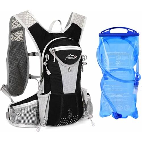 12L Waterproof Bicycle Backpack MTB Mountain Bike Water Bag Mens Women Nylon Cycling Hiking Camping Running Hydration Backpack