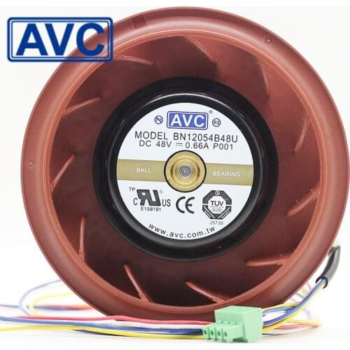 1pcs BN12054B48U P001 48V 0.66A DC Centrifugal blower cooling Fan