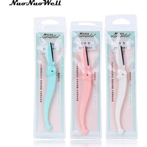 1pc Adujustable Handle Eyebrow Razor Facial Hair Remover Eyebrow Trimmer Sharp Mini Makeup Knife Shaper Shaver