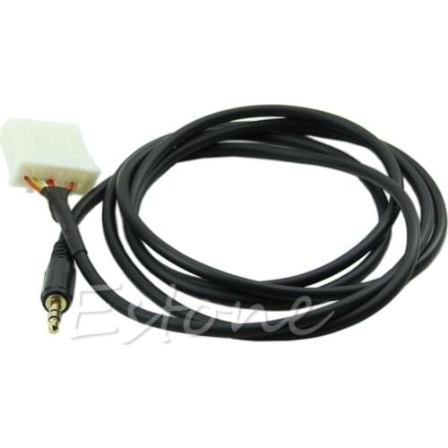 1Pc Universal 3.5MM Mini Jack AUX In Audio Cable For Mazda 3 Mazda 5 Mazda 6 Mazda 2