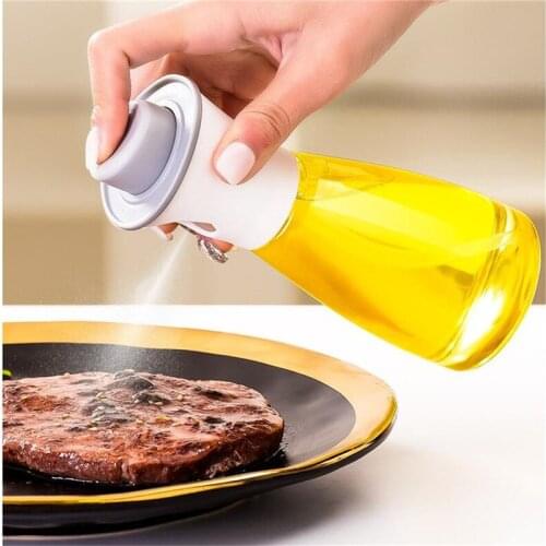 180ML Olive Oil Spray Bottle Oil Vinegar Spray Bottles Water Pump Gravy Boats BBQ Sprayer Kitchen Cooking Tools Oil dispenser