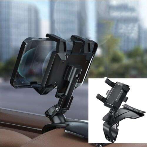 Sumitap New HUD Car Phone Holder 1200 Degree Dashboard Hidden Number Plate AR Navigation Bracket Auto Parts Supplies