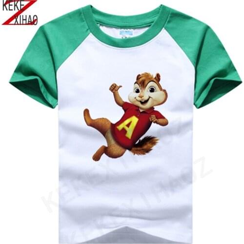 Kids T Shirts 2021 Summer Boys Girls Short Sleeve New Print T Shirts Children Cotton Tops Tees Baby Boy Clothes