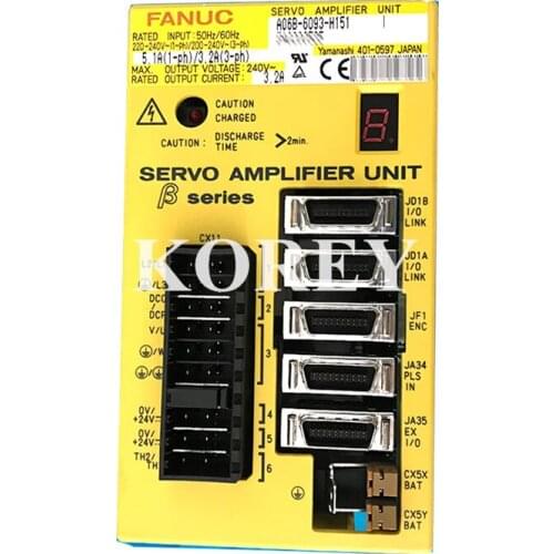 For FANUC Servo Driver A06B-6093-H101 A06B-6093-H102 A06B-6093-H151 A06B-6093-H171 Servo Amplifier Module Fully Tested In Stock