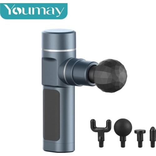 Youmay Massage Gun Electric Massager Smart Hit Fascia Gun for Body Neck Massage Relaxation Fitness Muscle Pain Relief Fascia Gun