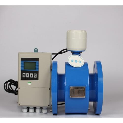 Electromagnetic Flowmeter electromagnetic water flow meter DN50 to DN100 for corrosive liquid with Four fluorine lining material