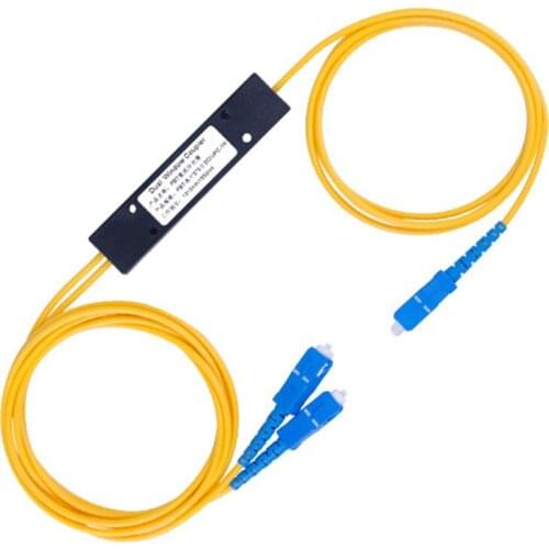 GTBL Ftth SC UPC 1X2 Plc Singlemode Fiber Optical Splitter Fbt Optical Coupler