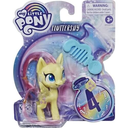 Hasbro Genuine My Little Pony Twilight Sparkle, Applejack, Fluttershy Girl Toy Gift
