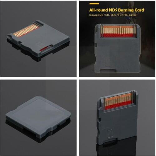 New Game Burning Card R4 Game Flash Card Reader Burning Latest TF Support 3DS 220 Games Adapter Syste Built Card in Memory X9K0