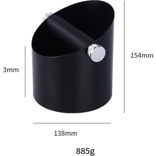 Coffee Knock Box Grinds Waste Bucket for Coffee Maker Non-Slip for Home