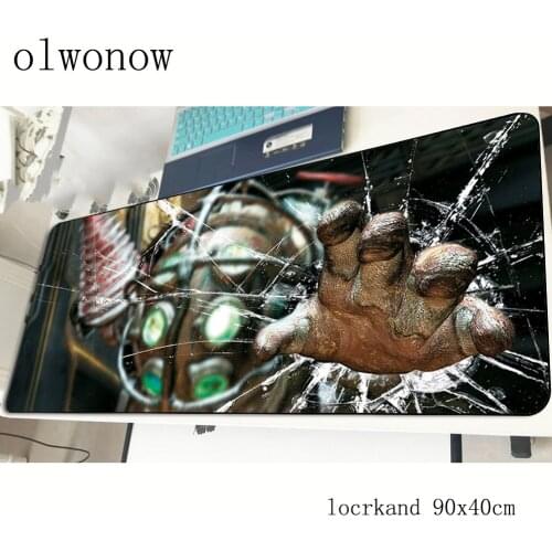 Bioshock mousepad 90x40cm HD pattern gaming mouse pad gamer mat cool new game computer desk padmouse keyboard large play mats