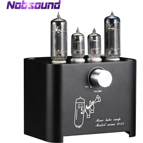 Nobsound APPJ Mini 6J1+6P1 Vacuum Tube Amplifier Stereo HiFi Desktop Power Vlave Amplifier 3W*2
