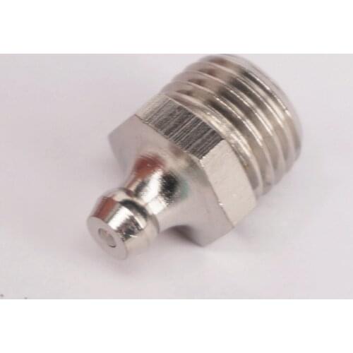 LOT5 M12*1.0/M12*1.25/M12*1.5/ M14*1.5 Metric male Stainless Steel Grease Zerk Nipple Fitting For grease gun
