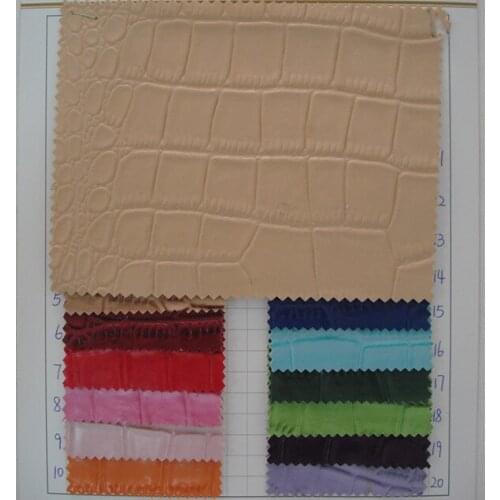 1.1mm thick/ synthetic PU crocodile skin shoes material/ crocodile pu fabric/ furniture upholstery fabrics/ free shipping