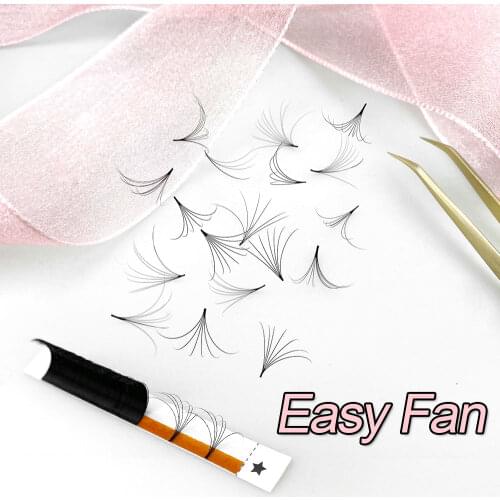 LAKANAKU Mink Eyelash Extension Easy Fan 1s Blooming Eyelashes Flowering Makeup High Quality And Dense Eyelash