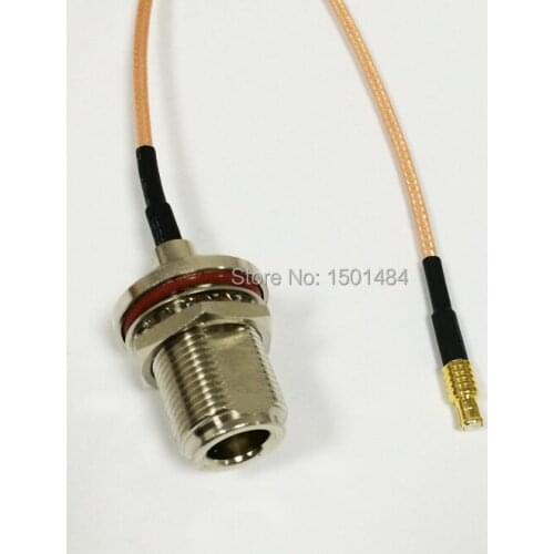 New N Female Jack Connector Switch MCX Male Plug Convertor RG316 Wholesale Fast Ship 15CM 6" Adapter