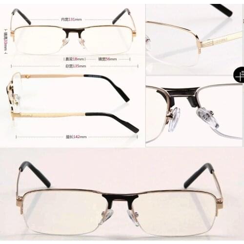 New Designer Titanium Alloy business minister Spectacle Reading Glasses +4.5 +5 +5.5 +6 +6.5 +7 +7.5 to +13 Ochki dlya chteniya