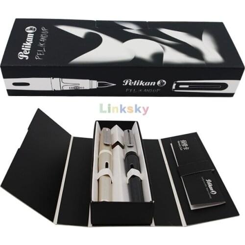 Pelikan Pelikano Up Fountain Pen,High Quality Metal Fountain Pen Made of Anodized Aluminum and A Stainless Steel Clip,writing