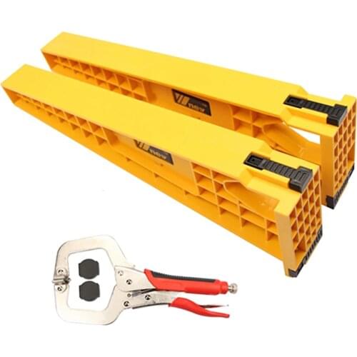 Drawer Track Installation Jig Auxiliary Positioning Holder Locking Pliers Drawer Slide Mounting Cabinet Hardware Tools