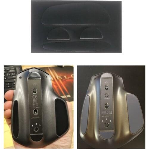 1 Set 0.6mm Thickness Replace Curve Edge Mouse Feet Mouse Skates for Logitech MX Master Mouse