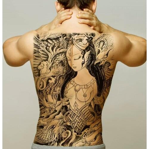 Tattoo sticker for men tattoo tribal designs large tattoo temporales boys back tattoos sexy body makeup decals water tatoo fake