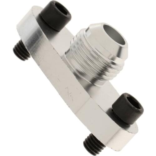 TF008 Car Oil Feed Inlet Flange Gasket Adapter Kit 10 AN For T3 T4 Turbos