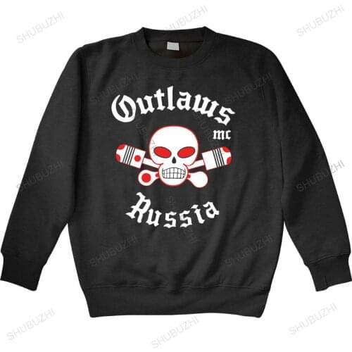 Autumn winter hoodies Outlaws Shirt Gang Motorcyle Florida Outlaws Mc Unisex hoodies Man crew neck hoodie