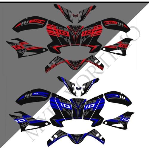 Tank Pad Protector For Yamaha MT10 FZ MT - 10 Stickers Fairing Fender Windshield Handguard Decal 2016 2017 2018 2019 2020 2021