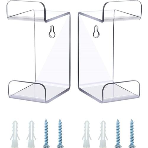 2pcs Wall Mount Headphone Holder Hanger For PS5 For Xbox Controllers Headphone Wall Mount Holder Bracket Hanger Storage Stand