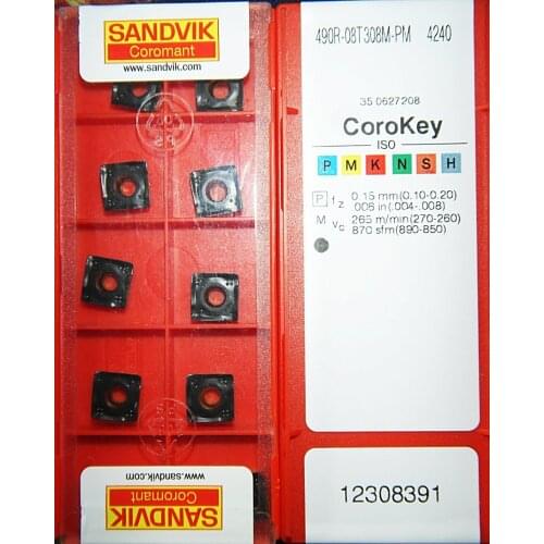 490R 140420M PM/M-MM 1020 1040 4240 4230 3330 3040 3220 1130 milling insert cutter CNC blade 490R-140420M-PM 1020 4240 1130 3330