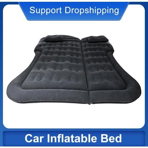 Car Inflatable Bed Soft Sleeping Pad Bed Auto Multi-Function Automatic Cushion Inflatable Air Mattress For Camping Sleeping Pad