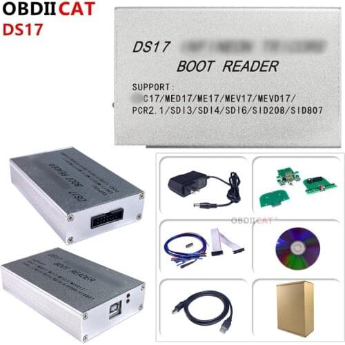 DHL Free New Updated version DS17 Boot Reader DS 17 Ecu Chip Tuning Tool Support EDC17 for BDM100