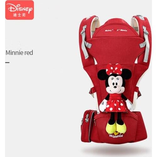 Disney Baby Carrier Newborn Mickey Minnie Fashionable Multifunctional Outing Practical Seat Baby waist stool Carrier Backpack