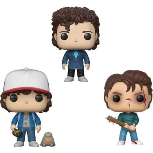10cm Stranger Things Figure PVC Character Dustin Steve Ornaments Model Dolls Action Figure Vinyl Dolls Toys for Collection