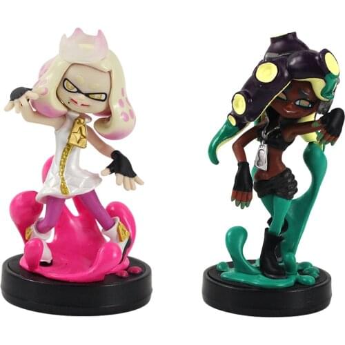 Shooting Game Squid Inklings Jet Warrior Octoling Girls Switch Marina Iida Octopus Figure Toys