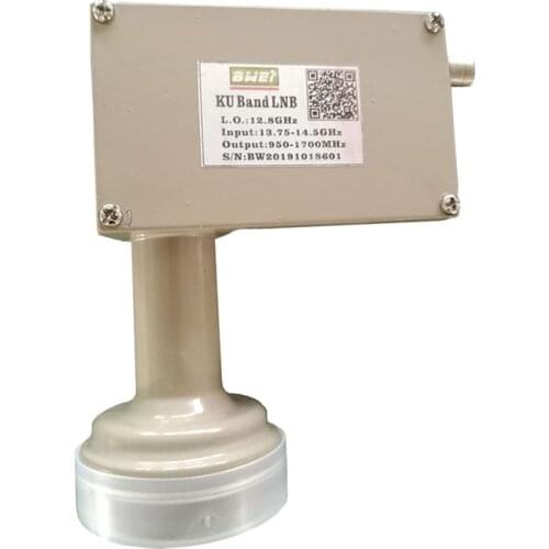 Ku band single output lnb newest style high power Full HD 12.8G TV equipment receiver Receive satellite signals High Efficiency