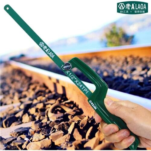 LAOA Mini hacksaw Portable Wonder Saw Metal Cutting Tool for 10" Household Steel Saw