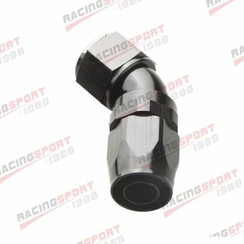 Uninterrupted Flow Swivel 45 Degree 12AN AN-12 12AN AN12 Hose End