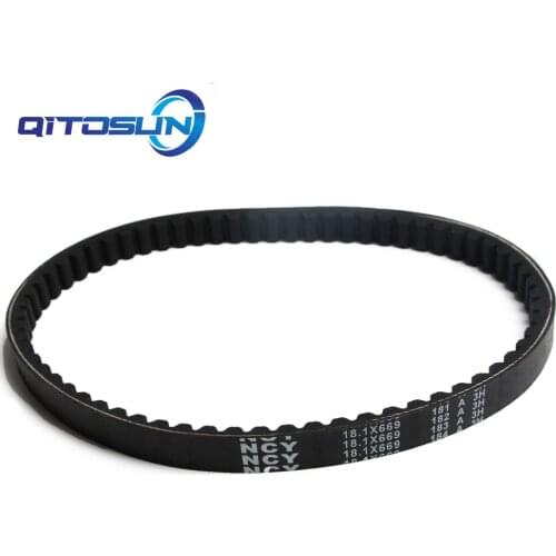 Motorcycle CVT Drive Belt DIO DIO50 ZX AF18 AF27 AF28 AF34 AF35 two-stroke clutch drive triangle belt 18x667 18*669