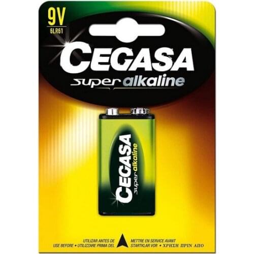 Alkaline Battery Cegasa 6LR61 9V