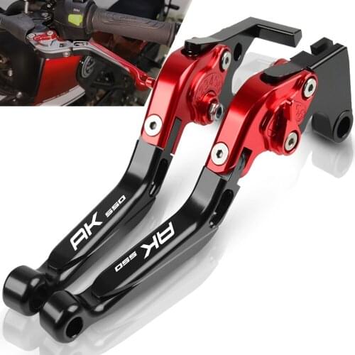 FOR KYMCO AK550 KYMCO AK 550 2017 2018 2019 2020 Motorcycle handbrake Folding Extendable Moto Adjustable Clutch Brake Levers
