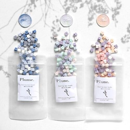 Sakura Sealing Wax Mixed Color Lacquer Wax Wax Grain Set Stamp Wedding Invitation Lacquer Craft Decoration Card Making Tool