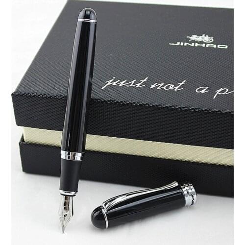 High Quality Irauarita Fountain Pen Full Metal Luxury Jinhao 750 Ink Pens Writing Stationery School Office Supplies