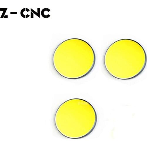 Z-CNC Co2 Laser Si Reflection Mirror 3Pcs A Lot DIA 19.05 20 25 30 38.1mm Edge Thickness 3mm Reflector Silicon Mirrors