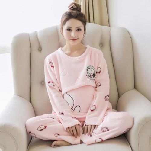 ZHENGFANLE Maternity Nightgowns