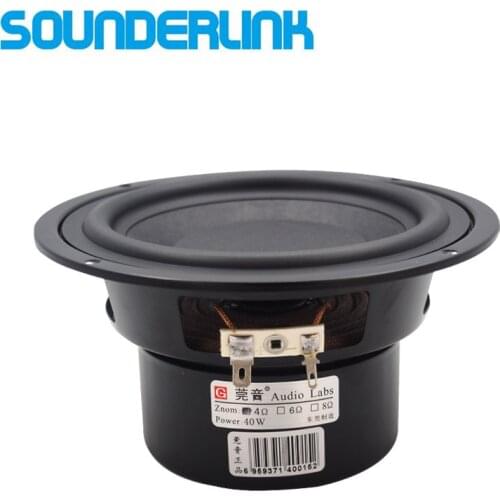 1PCS Audio Labs Top end 5 Linen cone Bass driver woofer subwoofer transducer speaker for HiFi home theater