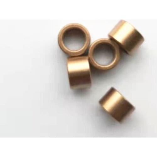 10pcs Copper Base Oil Bearing Powder Metallurgy Copper Sleeve Inner Diameter 6MM Precision DIY Parts
