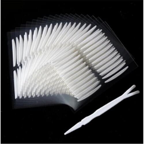 11 Pairs White Eyelid Sticker Double Eyelid Tapes Thin Invisible Double-sided Clear Adhesive Accessories Drop shipping