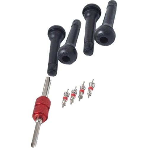 2 Way Screw Driver Screwdrives Universal Car Valve Core Wrench W/ 4*TR418