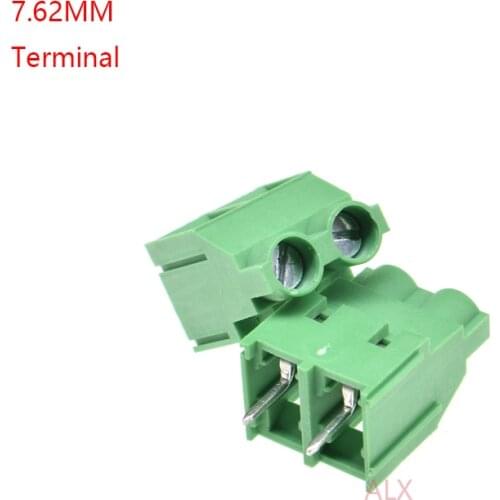 5PCS KF7620-2P 3P PCB Screw Terminal block connector pitch 7.62MM 2PIN 3PIN